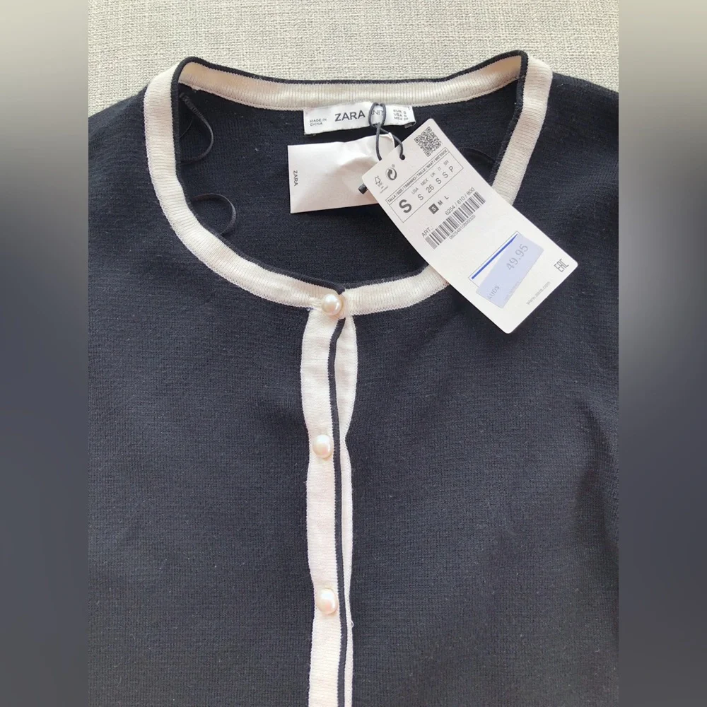 ZARA knit cardi top - Picture 3 of 3